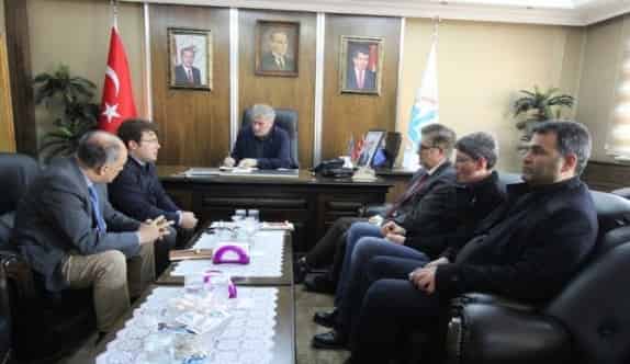 Doğal Taş Fabrikası Proje Ekibinden Başkan Memiş’e Ziyaret