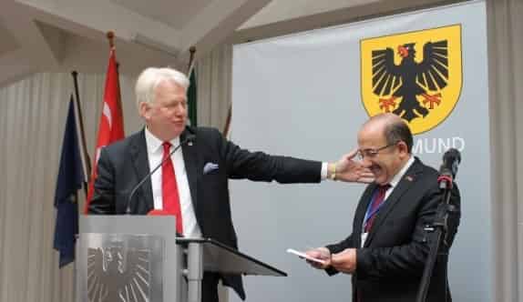 Dortmund Belediye Başkanı Sireau, Trabzon Heyetinin Onuruna Resepsiyon Verdi