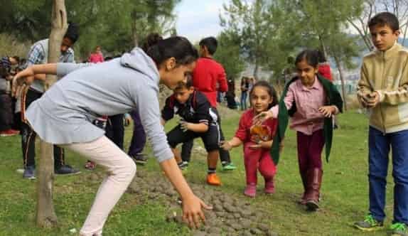 Dörtyol’da "Minik Ellerinle Bir Tohum Da Sen AT" Projesi