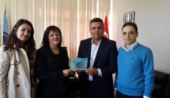 Elmalı MYO’ya En Fazla Kan Bağışı Plaketi