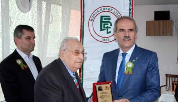 Erkek Lisesinin Restorasyonuna Katkı Sağlayanlar Ödüllendirildi