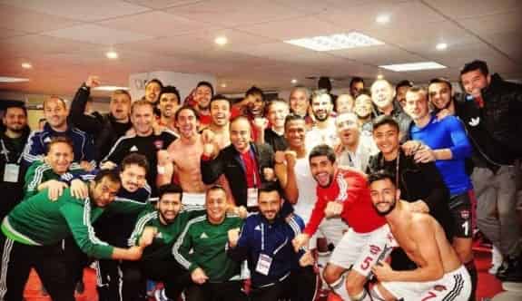 Gaziantepsporlu Oyunculardan Selfili Galibiyet Kutlaması