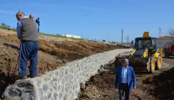 Görele’de Yeni Halk Pazarında Çalışmalar Sürüyor