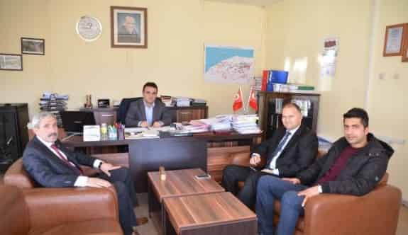 İl Genel Meclis Başkan Vekili Dikmen’den DSİ Şube Müdürüne Ziyaret