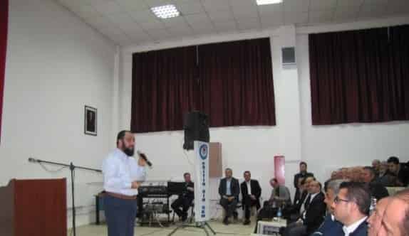 İlahiyatçı Yazar Ahmet Bulut Hisarcık’ta Konferans Verdi