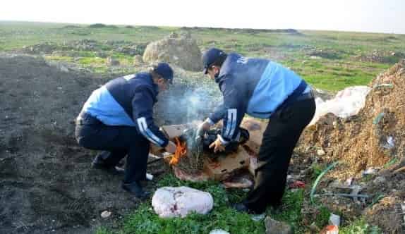 İmal Tarihi Geçmiş Etler İmha Edildi