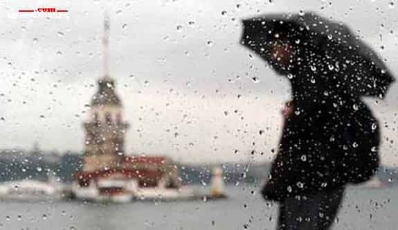 İstanbul’da Gece Saatlerinde Sağanak Yağmur Etkili Oluyor