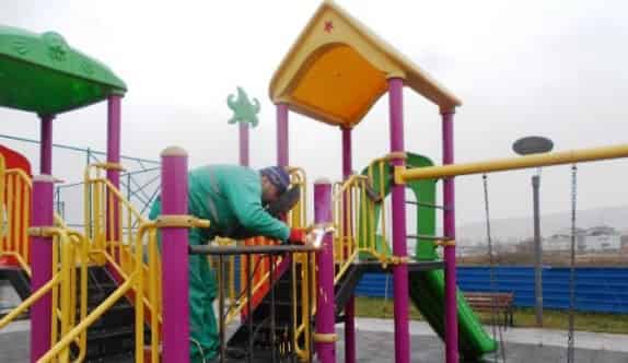 İzmit’teki Parklar Elden Geçiriliyor