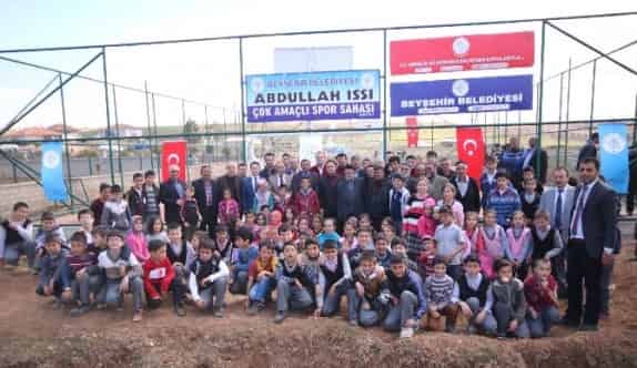 Karaali Mahallesi Abdullah Issı Çok Amaçlı Spor Sahası Hizmete Açıldı