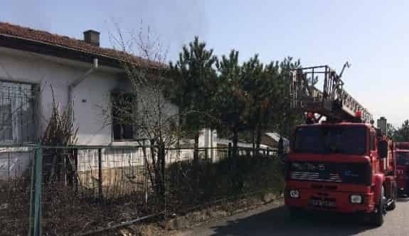 Karabük’te Ev Yangını