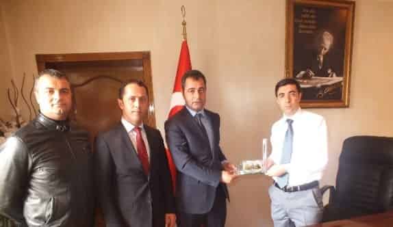 Kızılay Heyetinden Kaymakam Kırlı’ya Ziyaret