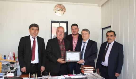 Korkuteli’de Uyumlu Mükelleflere Teşekkür Belgesi