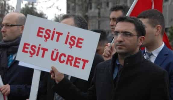 Maliye Bakanlığı Önünde Eylem