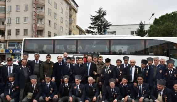 Mustafakemalpaşalı Gazilerden ‘Kıbrıs’ Çıkarması