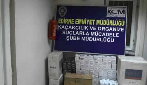 Polis, 20 Bin TL Değerinde Kaçak Sigaraya El Koydu