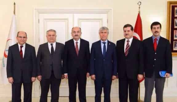 Rektör Şeker, Bakan Müezzinoğlu İle Görüştü