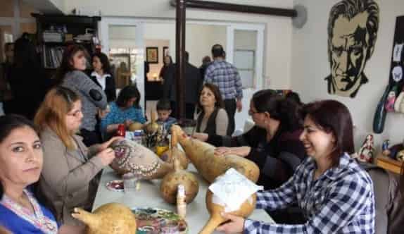 Samandağ’da Su Kabağı Ve Yağlı Boya Sergisi