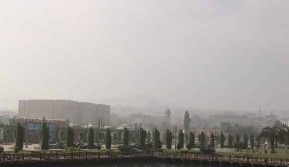 Samsun 4 Gündür Sis Altında