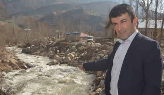 Su Debisi Yükseldi 86 Hanelik Köy Tehlikede