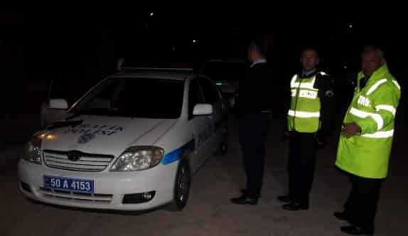 Şüpheli Araç Nevşehir Polisini Alarma Geçirdi
