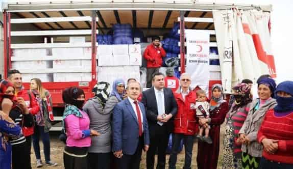 Torbalı’daki Suriyeli Mültecilere Yardım Seferberliği