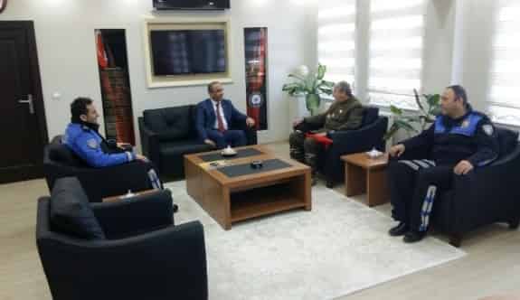 Turgut Kaçmaz’dan Emniyet Müdürlüğü’ne Ziyaret
