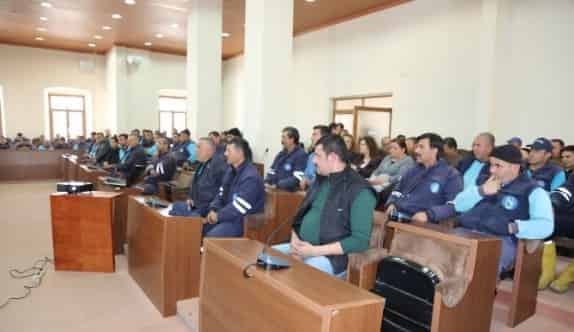 Urla’da Belediye Personellerine İş Güvenliği Eğitimi
