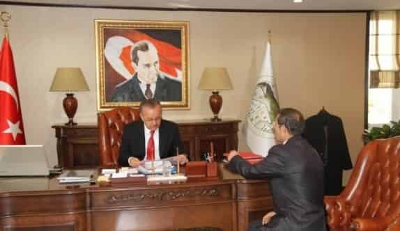 Vali Özdemir’e Anlamlı Ziyaret