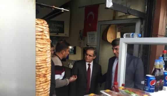 Vali Tapsız, Esnafları Ziyaret Etti