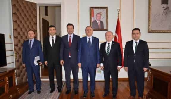 Yeşilay Derneği’nden Vali Salihoğlu’na Ziyaret