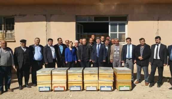 450 Arı Kovanı Bal Üreticisine Dağıtıldı