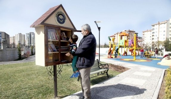 Açık Hava Kütüphaneleri’ne Yoğun İlgi