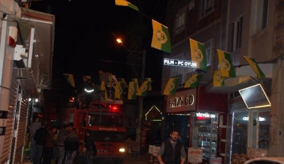 Adıyaman Sarı-yeşil Bayraklarla Süslendi