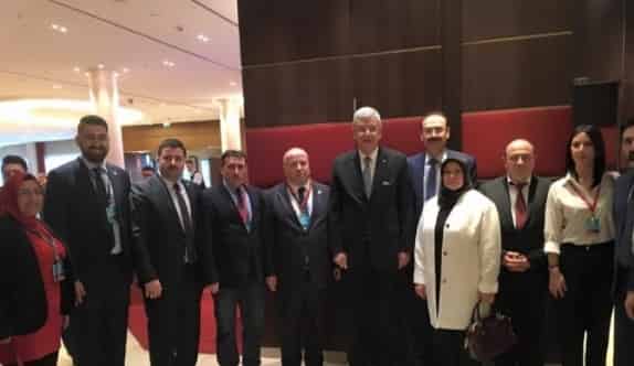 Atgb Genel Başkanı Buyurman AB Bakanı Volkan Bozkır İle Görüştü