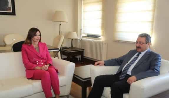 Azerbaycan Milletvekilinden Rektör Güven’e Ziyaret