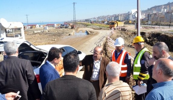Başkan Gümrükçüoğlu Gülcemal Projesi Çalışmalarını Yerinde İnceledi