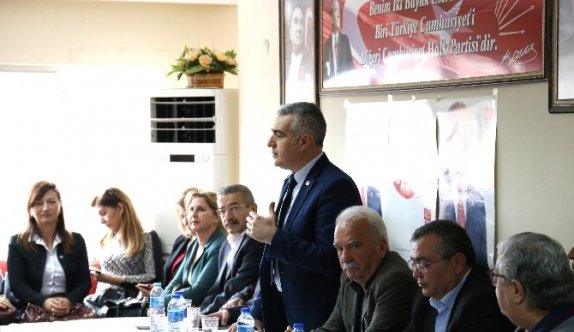 Bayram İnci, Nazilli CHP’yi Ziyaret Etti