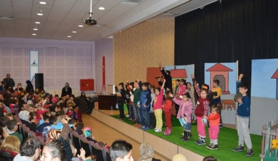 &quot;Bekçi Karagöz&quot; Kartepeli Çocuklarla Buluştu