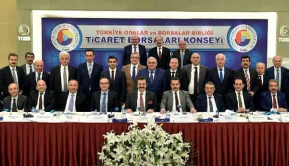 Bektaş, Ticaret Borsaları Konsey Toplantısına Katıldı