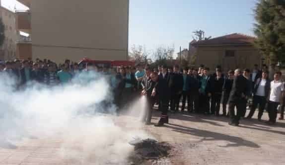 Beyşehir Ve Derebucak’ta Yangın Tatbikatı