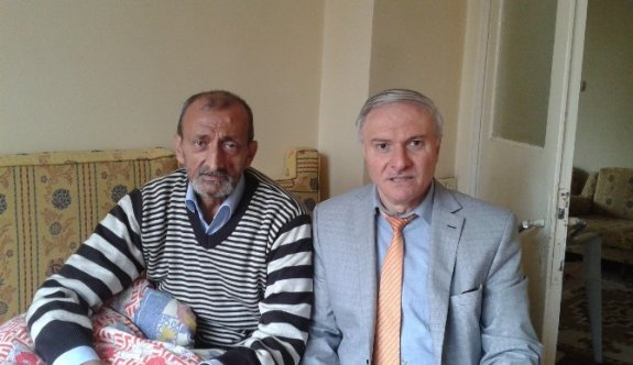 BİK Şube Müdürü Abacı, Kalp Krizi Geçiren Emekli Gazeteci Özhan’ı Ziyaret Etti