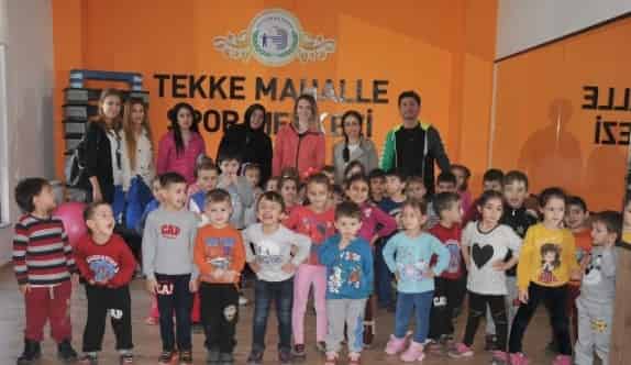 Bozüyük’te Miniklere Spor Eğitimi