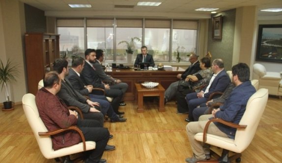 Büyükakın İnşaat Mühendisleri Odasını Ağırladı