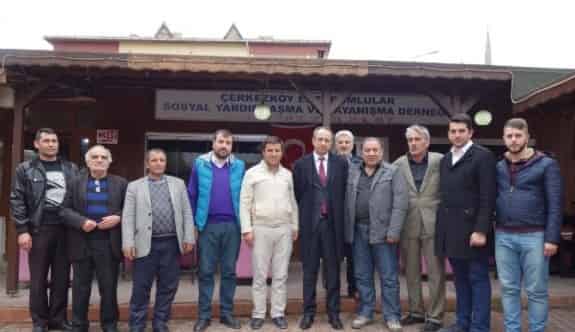 Çerkezköy Kaymakamı Kubilay’dan Hemşehri Derneklerine Ziyaret