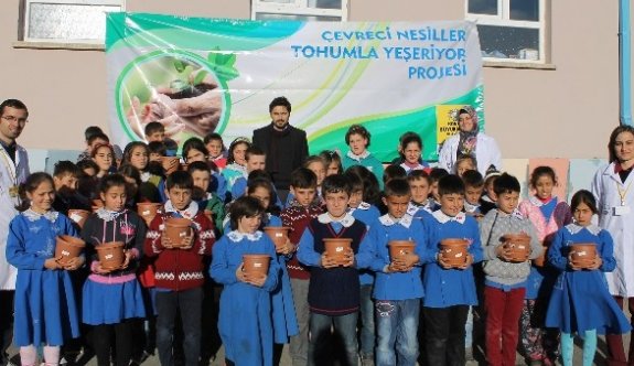 Çevreci Nesiller Tohumla Yeşeriyor