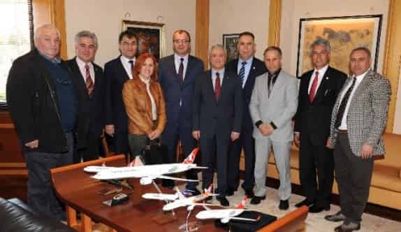 Çifteler’den Rektör Gündoğan’a Ziyaret