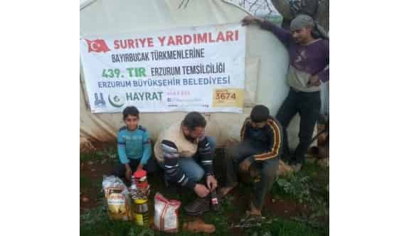 Dadaşların Yardımları Türkmenlere Ulaştı