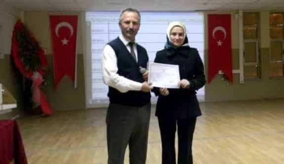 Danışman Öğretmenler Sertifikalarını Aldı