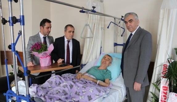 Demirci’den Çiloğlu’na Geçmiş Olsun Ziyareti