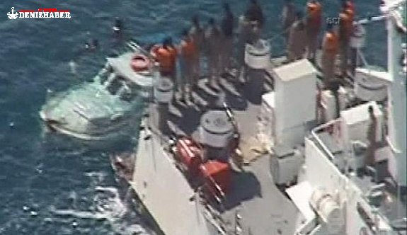 Didim’deki Göçmen Faciası Helikopter Kamerasında